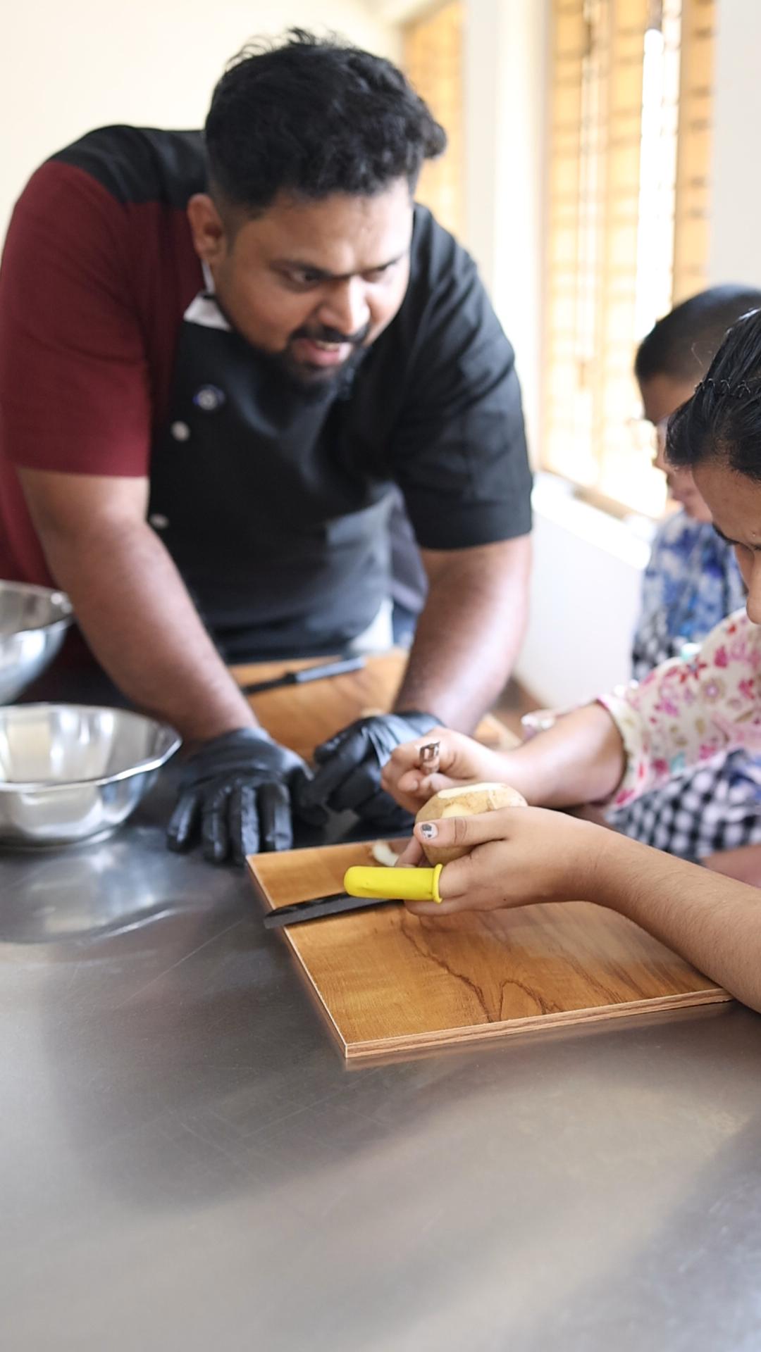 Chef Ajil's Cooking Class for KBSS Aluva photo 15
