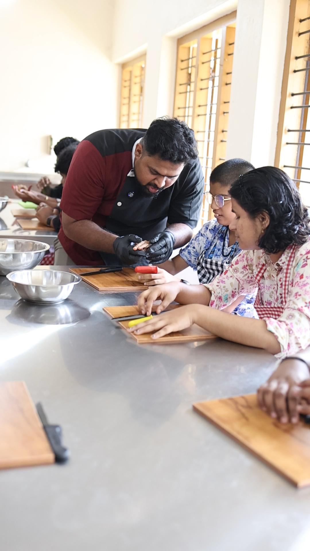 Chef Ajil's Cooking Class for KBSS Aluva photo 16